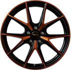 Brock B40 Black Orange Matt BOM