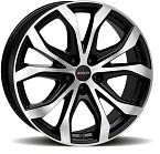 Alutec W10 Racing-Schwarz Frontpoliert