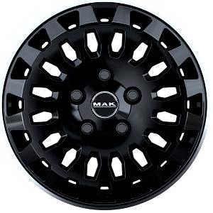 Mak Overland-3 Gloss Black Mirror Ring